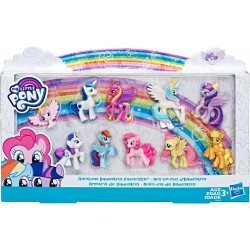 My Little Pony 10 ponies arcoíris de Equestria My Little Pony 10 ponies arcoíris de Equestria
