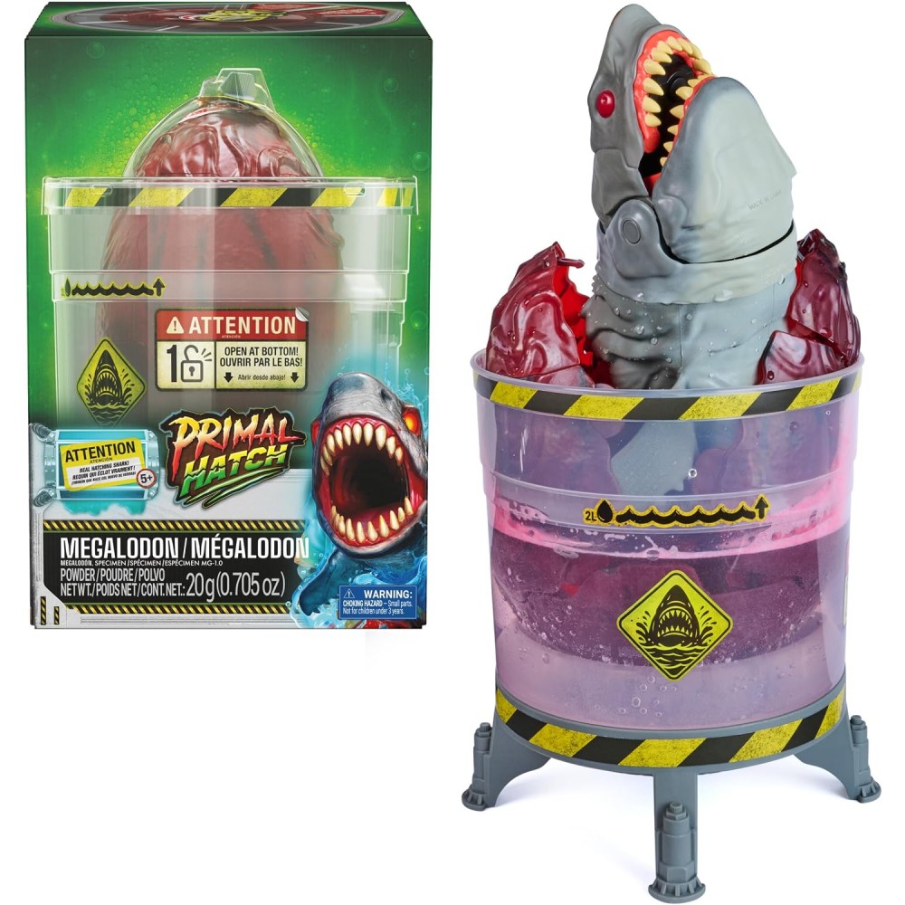 Primal Hatch encuba tu monstruo Megalodon Primal Hatch encuba tu monstruo Megalodon