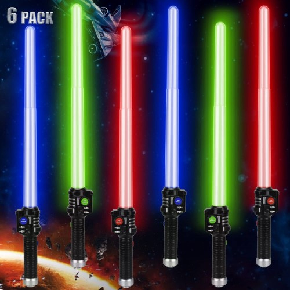 Pack 6 espadas láser de Star Wars Pack 6 espadas láser de Star Wars