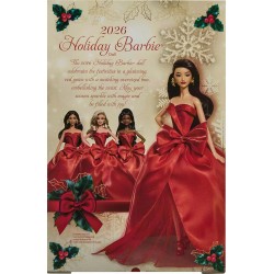 Barbie Signature muñeca 2026 Holiday asiática JJX73 Barbie Signature muñeca 2026 Holiday asiática JJX73