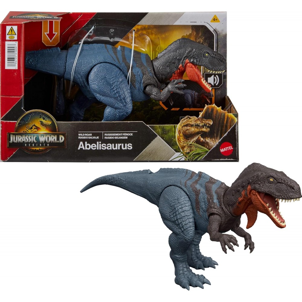 Jurassic World Rebirth Abelisaurus Rugido Salvaje JGB91