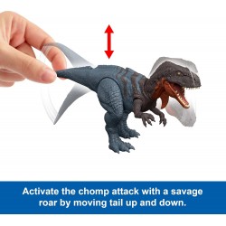 Jurassic World Rebirth Abelisaurus Rugido Salvaje JGB91
