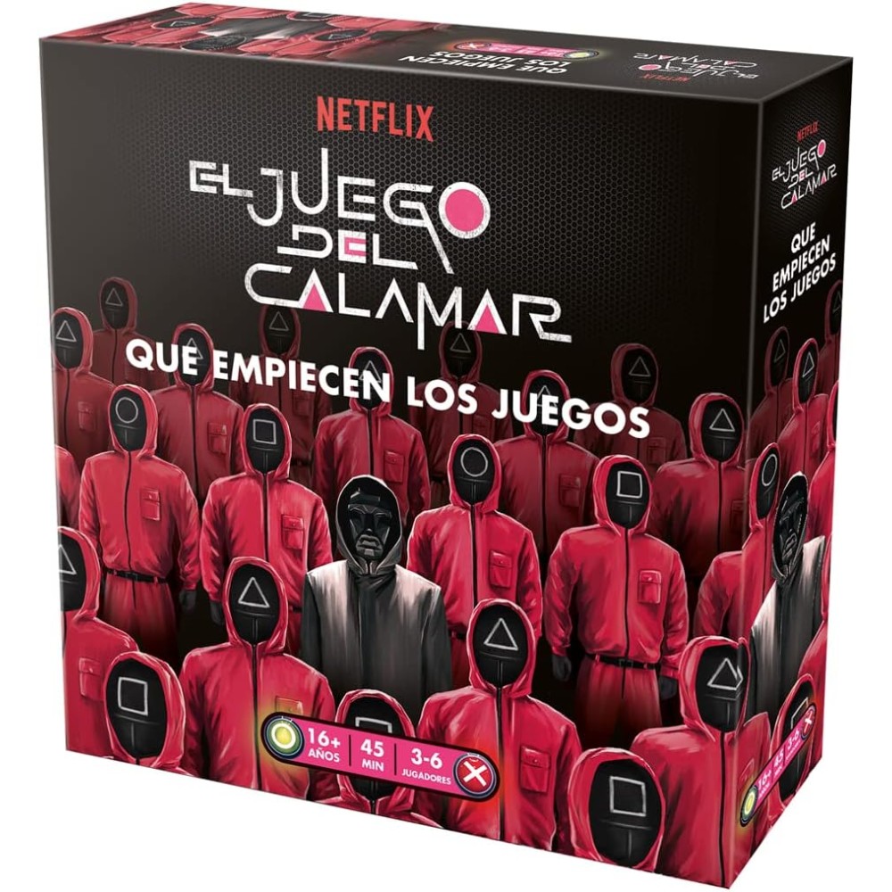 Netflix El Juego del Calamar juego de mesa 