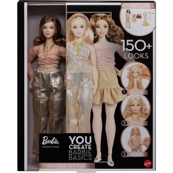 Barbie Signature YOU CREATE Barbie Basics neutral kit 003 Barbie Signature YOU CREATE Barbie Basics neutral kit 003