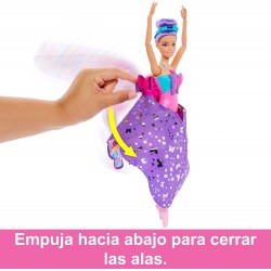 Barbie bailarina con alas de mariposa HXJ10 Barbie bailarina con alas de mariposa HXJ10