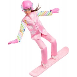 Barbie Profesiones esquiadora de snowboard JKF78 Barbie Profesiones esquiadora de snowboard JKF78