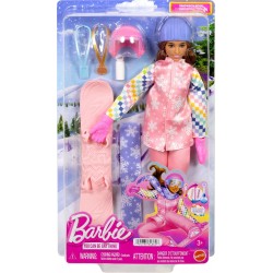 Barbie Profesiones esquiadora de snowboard JKF78 Barbie Profesiones esquiadora de snowboard JKF78