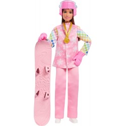 Barbie Profesiones esquiadora de snowboard JKF78 Barbie Profesiones esquiadora de snowboard JKF78