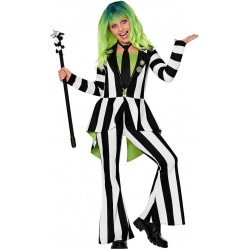 Disfraz de Beetlejuice para niñas Spirit Halloween