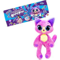 Peluche mágico Bubblepops gatito uva