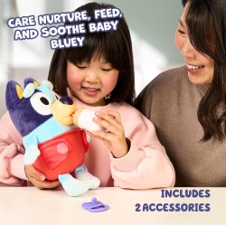 Bluey peluche interactivo de Bluey Bebé cuidaditos
