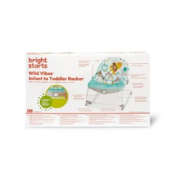 Bright Starts Silla y hamaca para bebés Wild Vibes