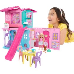 Barbie la casita plegable de Chelsea JFW49
