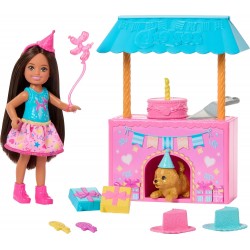 Barbie La fiesta sorpresa de Chelsea y su mascota JJB41
