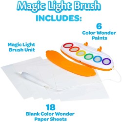 Crayola pincel mágico de luces 757130