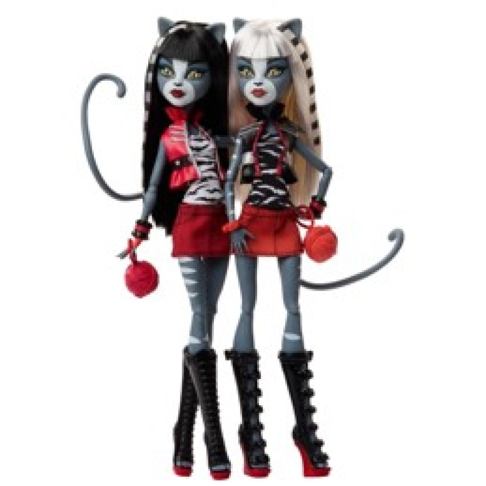 Monster High Boo-riginal Creeproductions Meolowdy and Purrsephone Dolls