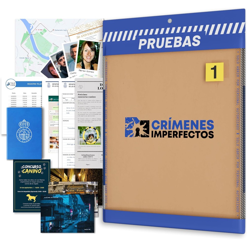 Juego Crímenes Imperfectos Caso 1: El Crimen de Álamos