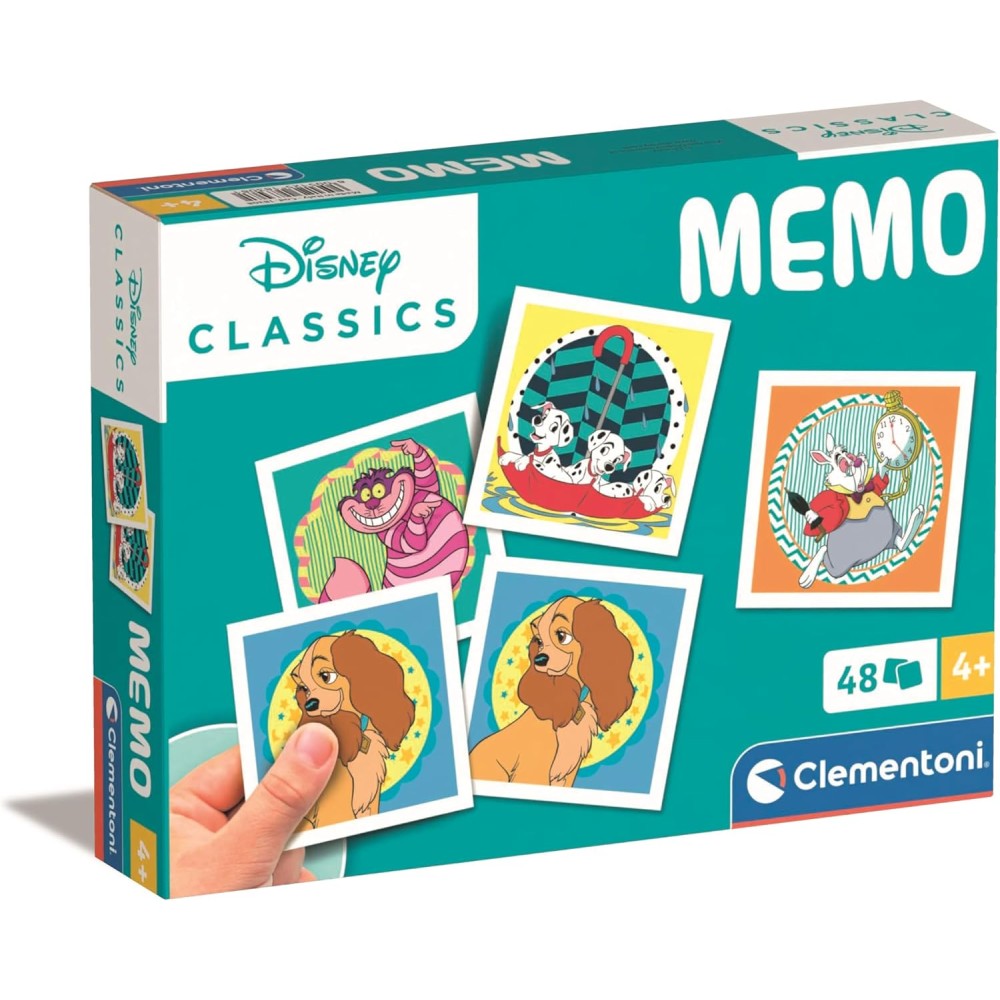 Juego de fichas MEMO Disney Clementoni