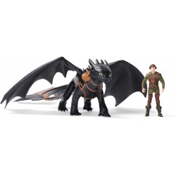 Muñecos de Hipo y Chimuelo Cómo entrenar a tu dragón 