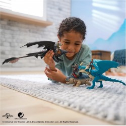 Muñecos de Hipo y Chimuelo Cómo entrenar a tu dragón 