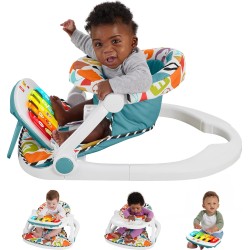 Fisher-Price patea y juega Silla con piano para bebés