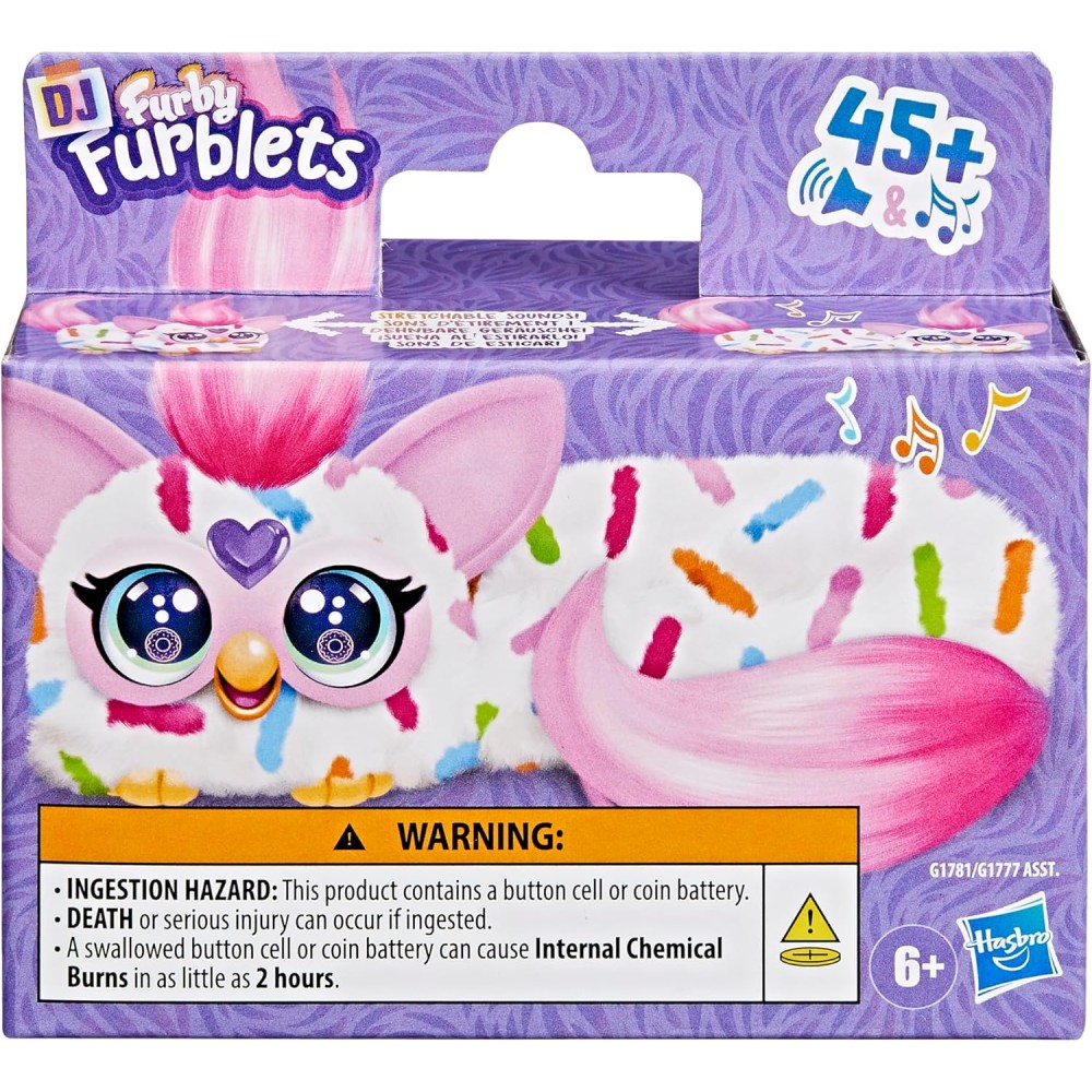 Furby DJ Furblets Berry-Cup-Cake [Rayas]