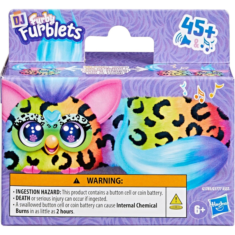 Furby DJ Furblets Rain-bow-kat [Arcoíris]