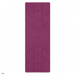 Gaiam mat de yoga grosor 6 mm - importado