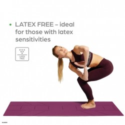 Gaiam mat de yoga grosor 6 mm - importado