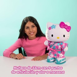Muñeca de Hello Kitty vestida de Kimono 33cm