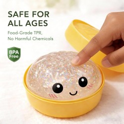 Glitter Dumpling Squishy Box Cofre Slime Sorpresa Glitter Dumpling Squishy Box Cofre Slime Sorpresa