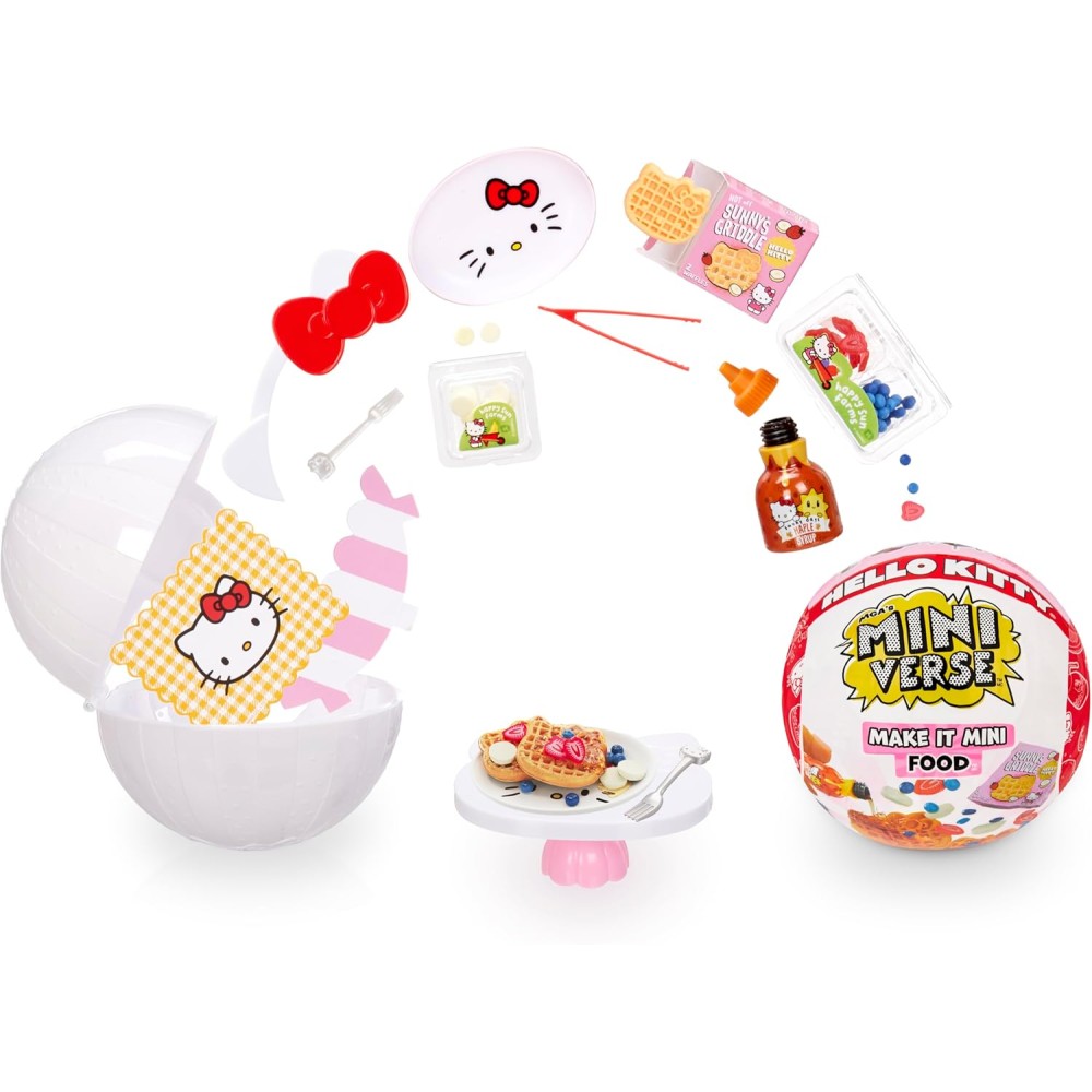 Miniverse Make it Mini Food mini comida Hello Kitty