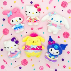 Hello Kitty y amigos Candy Wonderland peluche Kuromi Hello Kitty y amigos Candy Wonderland peluche Kuromi
