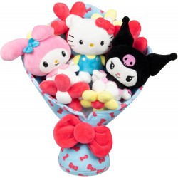 Hello Kitty y sus amigos ramo de peluches Hello Kitty y sus amigos ramo de peluches