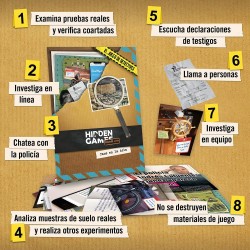 Hidden Games Juego de Detectives Caos en la isla Hidden Games Juego de Detectives Caos en la isla