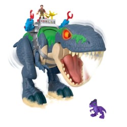 Imaginext Jurassic World Gran T Rex mordida extrema