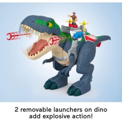 Imaginext Jurassic World Gran T Rex mordida extrema