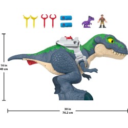 Imaginext Jurassic World Gran T Rex mordida extrema
