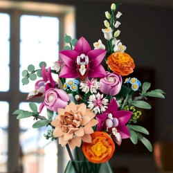 LEGO Botanicals Buqué fantasía en rosa 10342