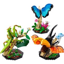 LEGO The Insect Collection mariposa, escarabajo y mantis 21342
