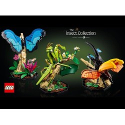 LEGO The Insect Collection mariposa, escarabajo y mantis 21342