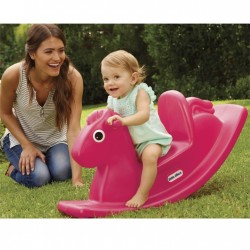 Little Tikes caballo mecedor para bebé - rosa Little Tikes caballo mecedor para bebé - rosa