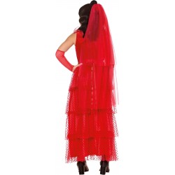Disfraz de Lydia en traje de novia Beetlejuice Spirit Disfraz de Lydia en traje de novia Beetlejuice Spirit
