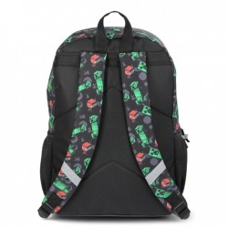 Minecraft morral escolar con lonchera Boom