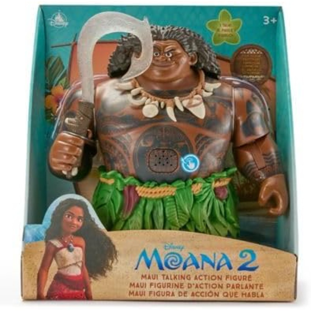 Moana 2 Maui figura de acción que habla