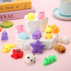 Caja con 30 juguetes sensoriales antiestrés Mochi Squishy Caja con 30 juguetes sensoriales antiestrés Mochi Squishy