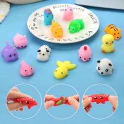Caja con 30 juguetes sensoriales antiestrés Mochi Squishy Caja con 30 juguetes sensoriales antiestrés Mochi Squishy