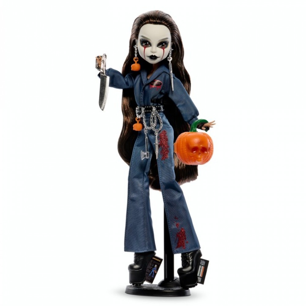 Monster High Skullector muñeca Halloween II Michael Myers JDR68