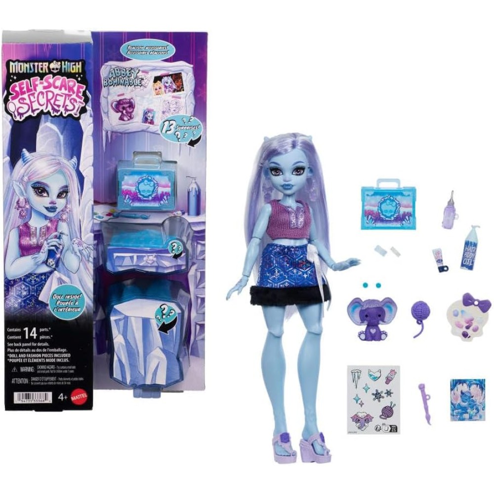 Monster High Self-Scare Secrets muñeca Abbey JHK44