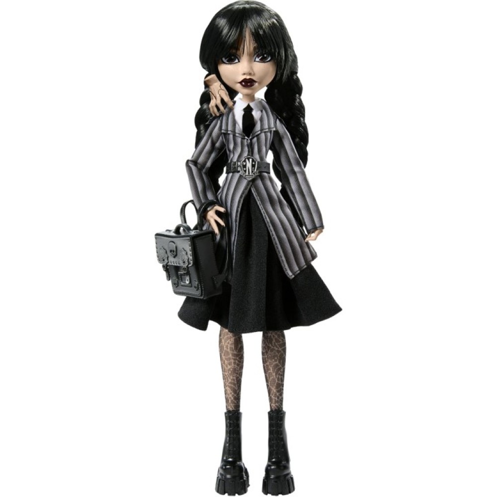 Monster High Muñeca coleccionable de Merlina HXJ04
